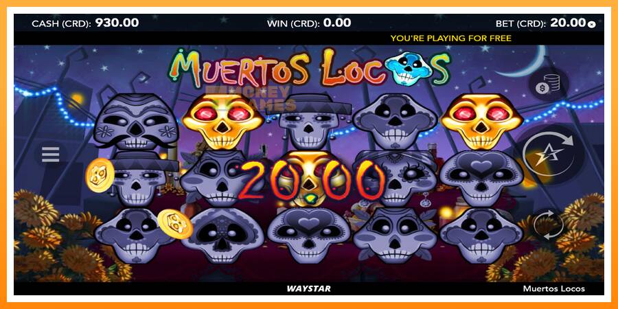 ลองสัมผัสเครื่องดูครับ Muertos Locos, รูปภาพ 2: เล่นเพื่อเงิน