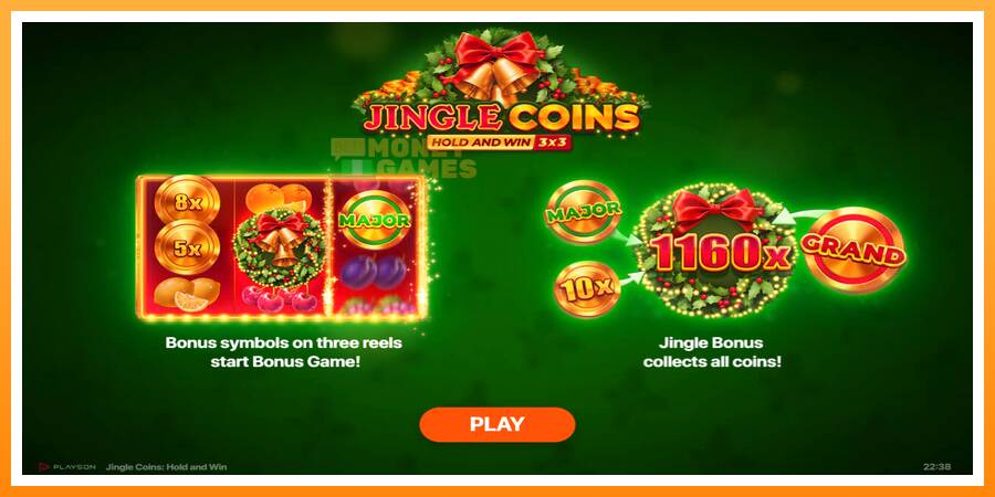 ลองสัมผัสเครื่องดูครับ Jingle Coins, รูปภาพ 1: เล่นเพื่อเงิน