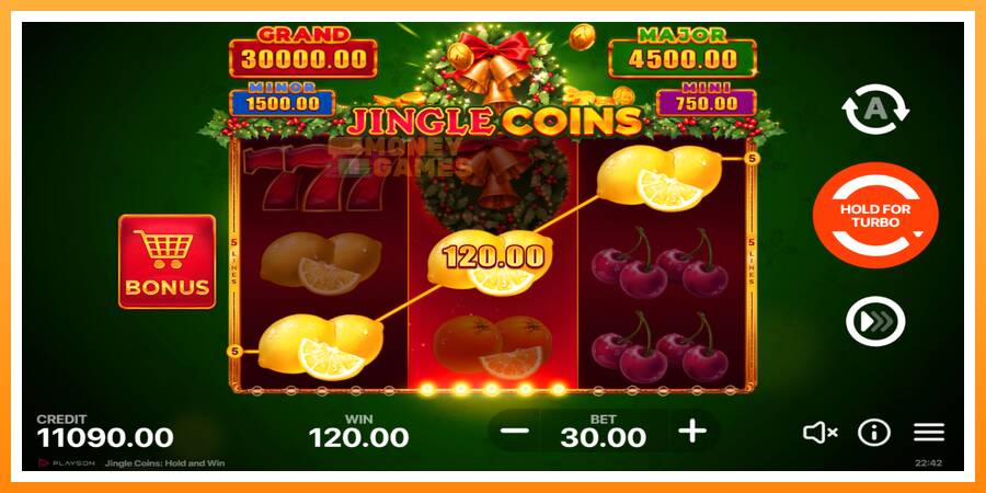 ลองสัมผัสเครื่องดูครับ Jingle Coins, รูปภาพ 3: เล่นเพื่อเงิน