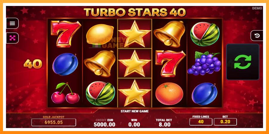 ลองสัมผัสเครื่องดูครับ Turbo Stars 40, รูปภาพ 1: เล่นเพื่อเงิน