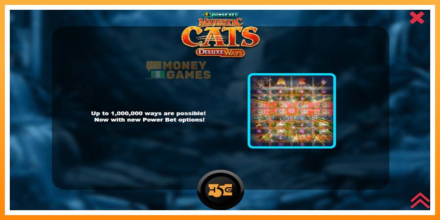 ลองสัมผัสเครื่องดูครับ Majestic Cats DeluxeWays, รูปภาพ 1: เล่นเพื่อเงิน