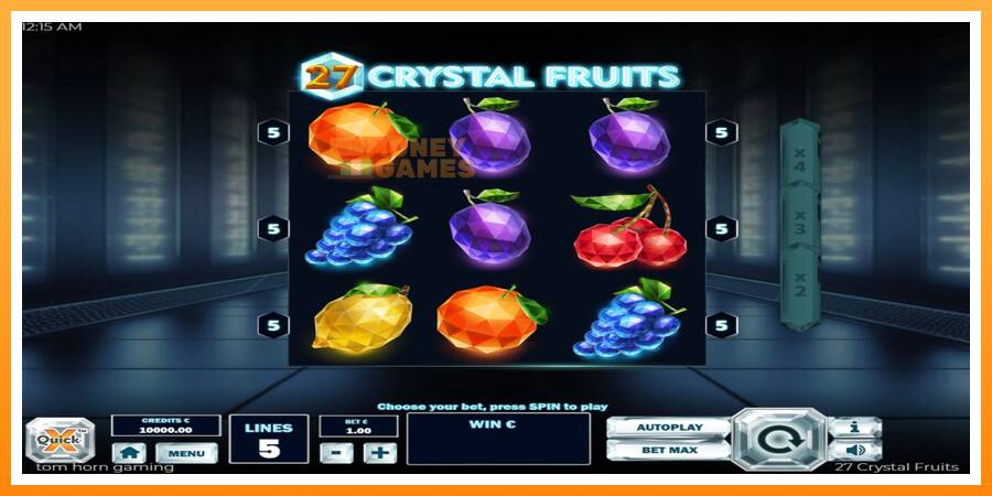 ลองสัมผัสเครื่องดูครับ 27 Crystal Fruits, รูปภาพ 2: เล่นเพื่อเงิน