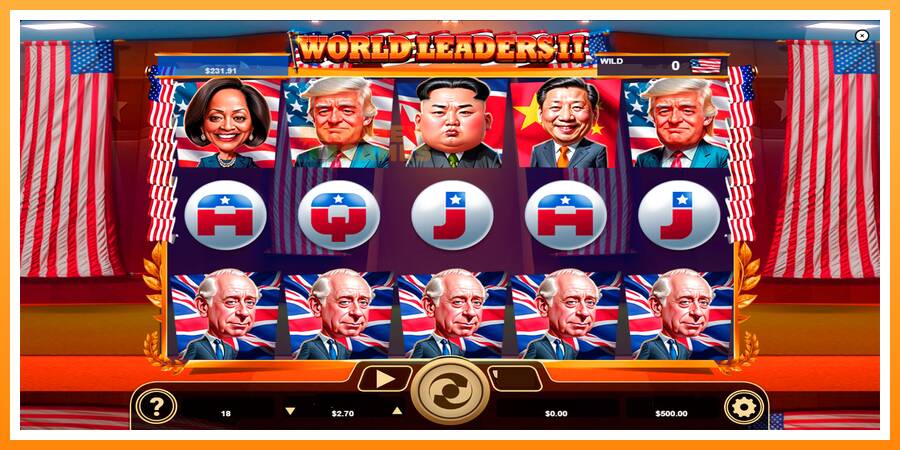 ลองสัมผัสเครื่องดูครับ World Leaders II, รูปภาพ 1: เล่นเพื่อเงิน