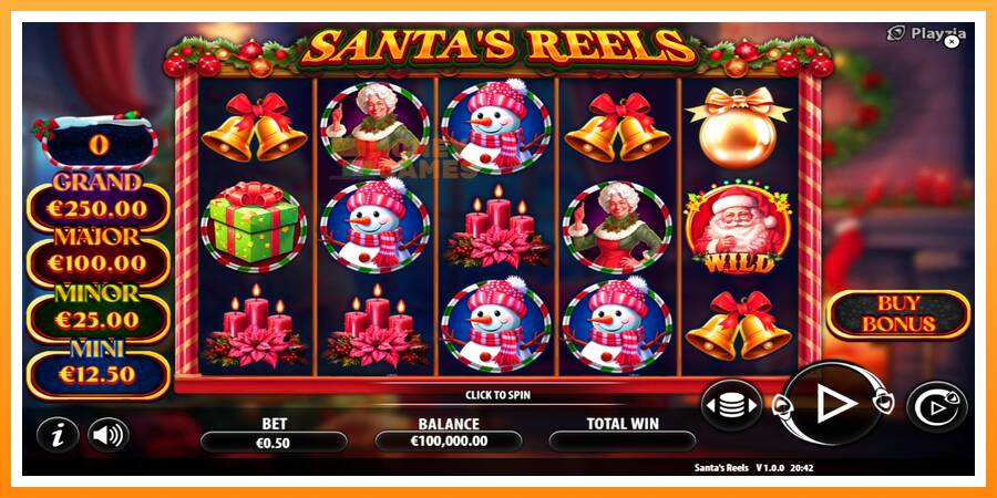 ลองสัมผัสเครื่องดูครับ Santas Reels, รูปภาพ 2: เล่นเพื่อเงิน