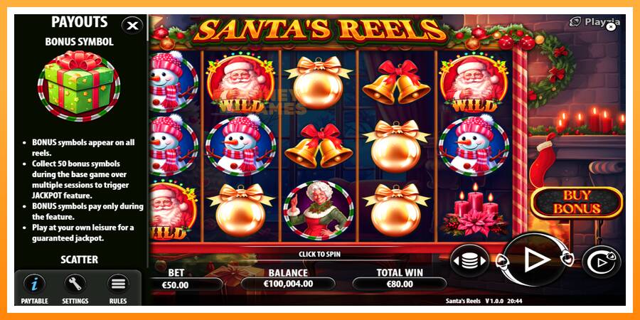 ลองสัมผัสเครื่องดูครับ Santas Reels, รูปภาพ 5: เล่นเพื่อเงิน