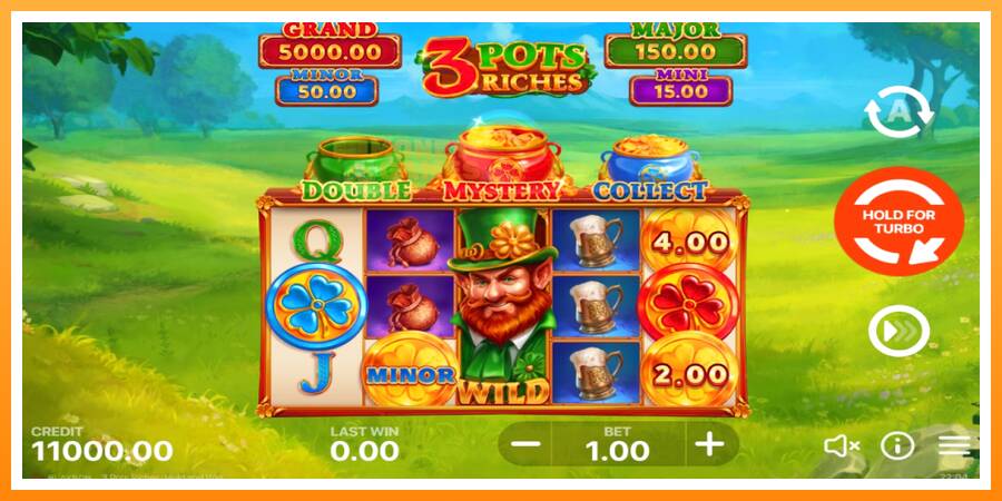 ลองสัมผัสเครื่องดูครับ 3 Pots Riches: Hold and Win, รูปภาพ 1: เล่นเพื่อเงิน