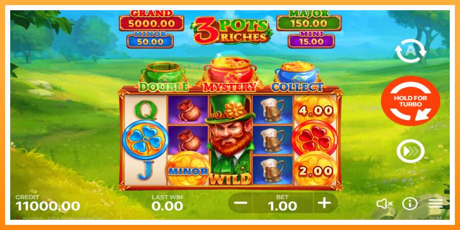 ลองสัมผัสเครื่องดูครับ 3 Pots Riches: Hold and Win, รูปภาพ 2: เล่นเพื่อเงิน