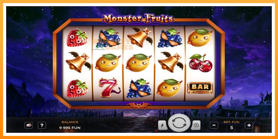 ลองสัมผัสเครื่องดูครับ Monster Fruits, รูปภาพ 1: เล่นเพื่อเงิน