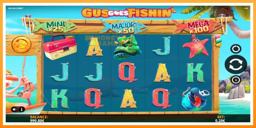 ลองสัมผัสเครื่องดูครับ Gus Goes Fishin, รูปภาพ 2: เล่นเพื่อเงิน