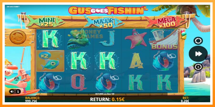 ลองสัมผัสเครื่องดูครับ Gus Goes Fishin, รูปภาพ 3: เล่นเพื่อเงิน