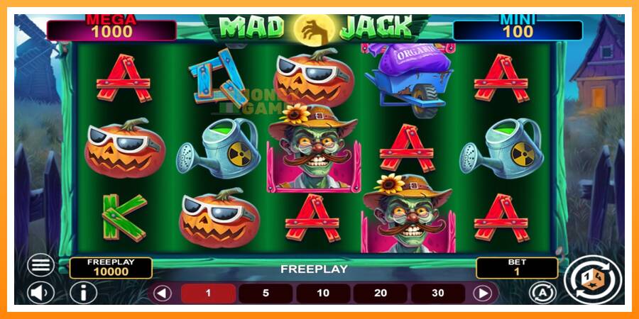 ลองสัมผัสเครื่องดูครับ Mad Jack Hold & Win, รูปภาพ 1: เล่นเพื่อเงิน