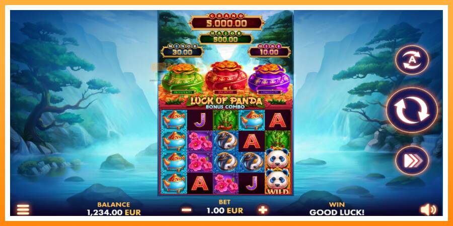 ลองสัมผัสเครื่องดูครับ Luck of Panda Bonus Combo, รูปภาพ 1: เล่นเพื่อเงิน