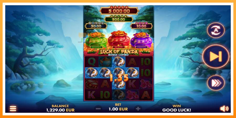 ลองสัมผัสเครื่องดูครับ Luck of Panda Bonus Combo, รูปภาพ 2: เล่นเพื่อเงิน