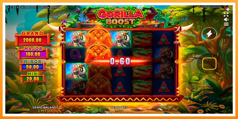 ลองสัมผัสเครื่องดูครับ Coin Rush: Gorilla Boost, รูปภาพ 3: เล่นเพื่อเงิน