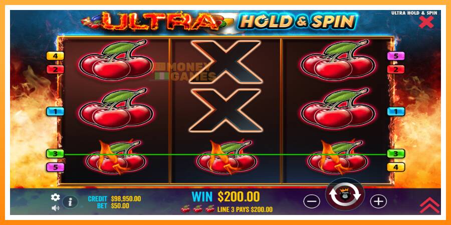 ลองสัมผัสเครื่องดูครับ Ultra Hold & Spin, รูปภาพ 3: เล่นเพื่อเงิน