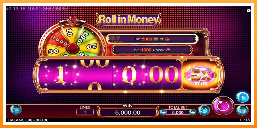 ลองสัมผัสเครื่องดูครับ Roll in Money, รูปภาพ 3: เล่นเพื่อเงิน