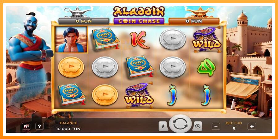 ลองสัมผัสเครื่องดูครับ Aladdin Coin Chase, รูปภาพ 1: เล่นเพื่อเงิน