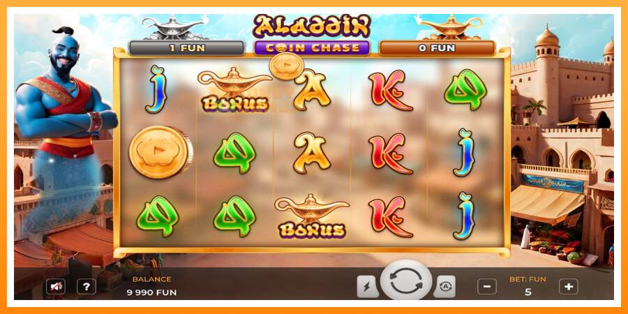 ลองสัมผัสเครื่องดูครับ Aladdin Coin Chase, รูปภาพ 2: เล่นเพื่อเงิน