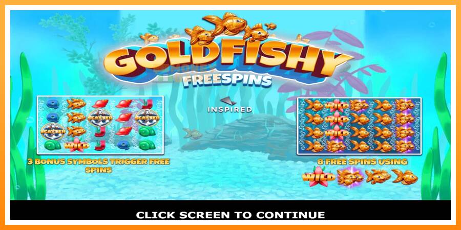 ลองสัมผัสเครื่องดูครับ Gold Fishy Free Spins, รูปภาพ 1: เล่นเพื่อเงิน