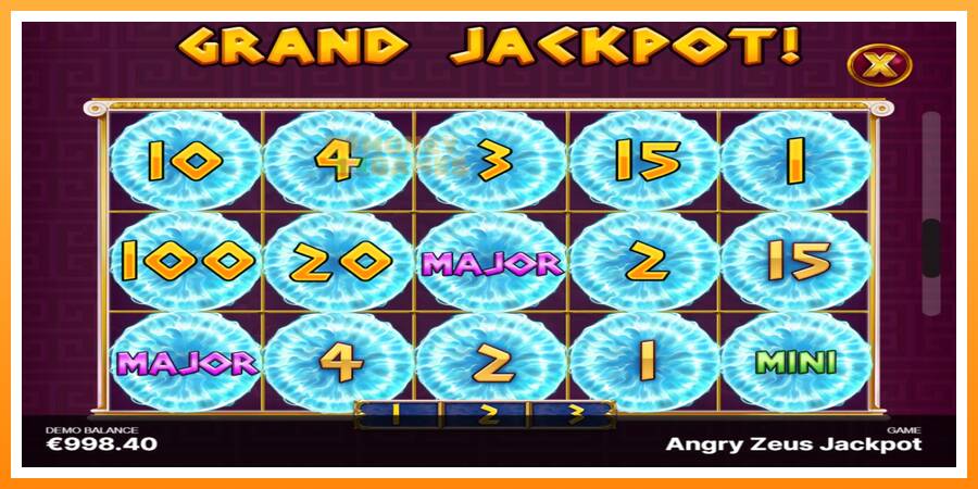 ลองสัมผัสเครื่องดูครับ Angry Zeus Jackpot, รูปภาพ 7: เล่นเพื่อเงิน