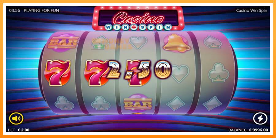 ลองสัมผัสเครื่องดูครับ Casino Win Spin, รูปภาพ 3: เล่นเพื่อเงิน