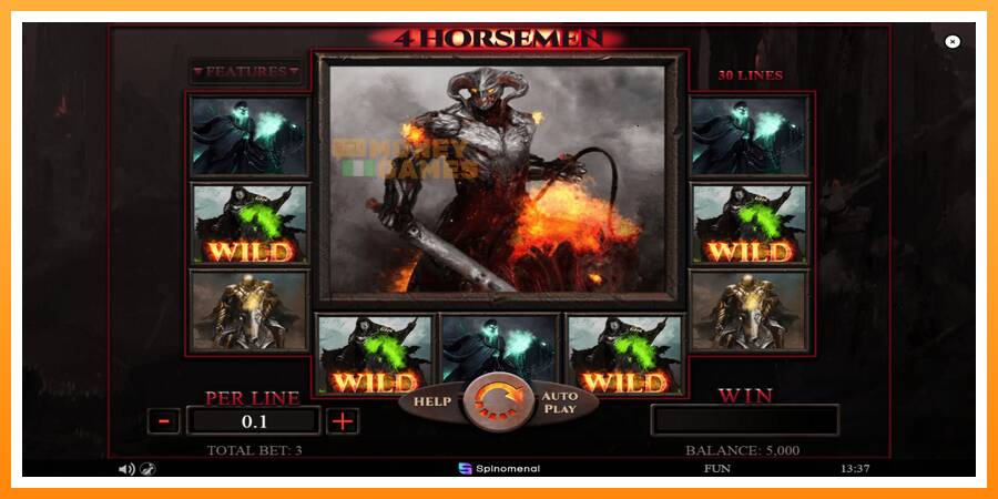 ลองสัมผัสเครื่องดูครับ 4 Horsemen, รูปภาพ 2: เล่นเพื่อเงิน