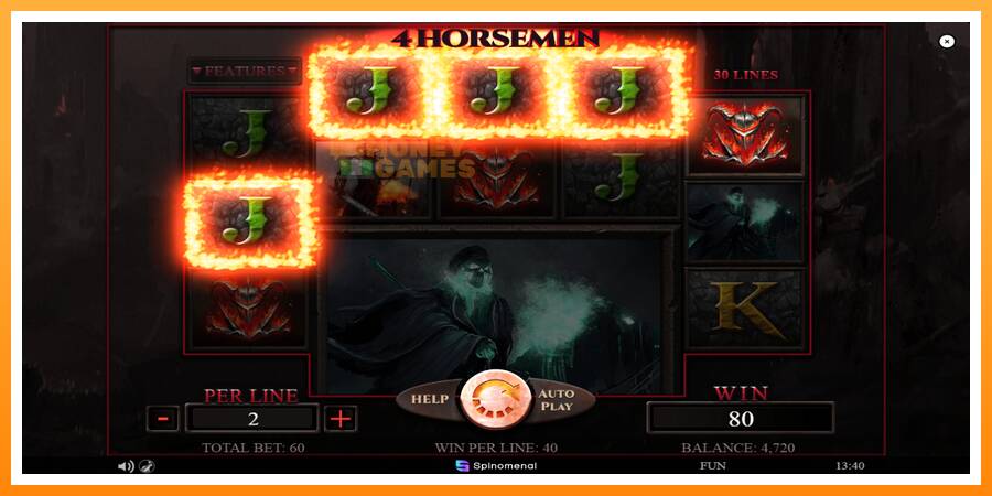 ลองสัมผัสเครื่องดูครับ 4 Horsemen, รูปภาพ 4: เล่นเพื่อเงิน