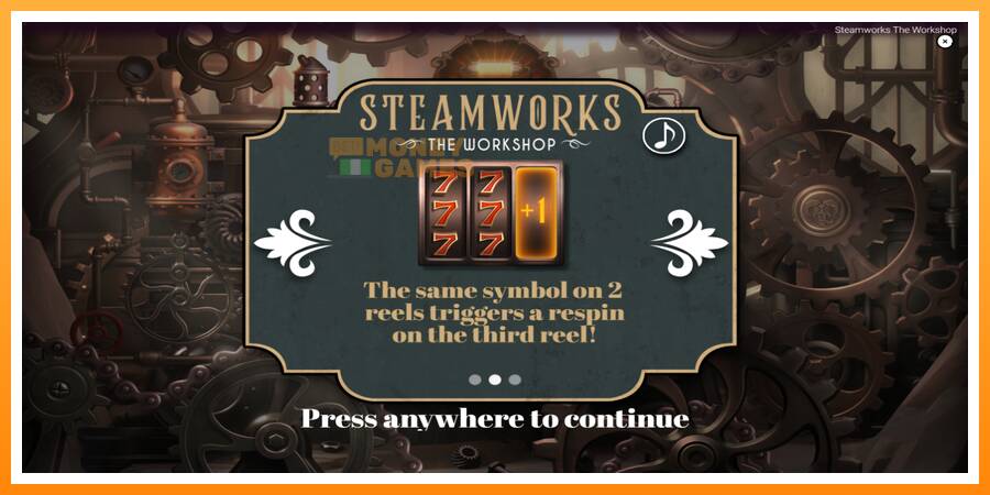 ลองสัมผัสเครื่องดูครับ Steamworks - The Workshop, รูปภาพ 1: เล่นเพื่อเงิน