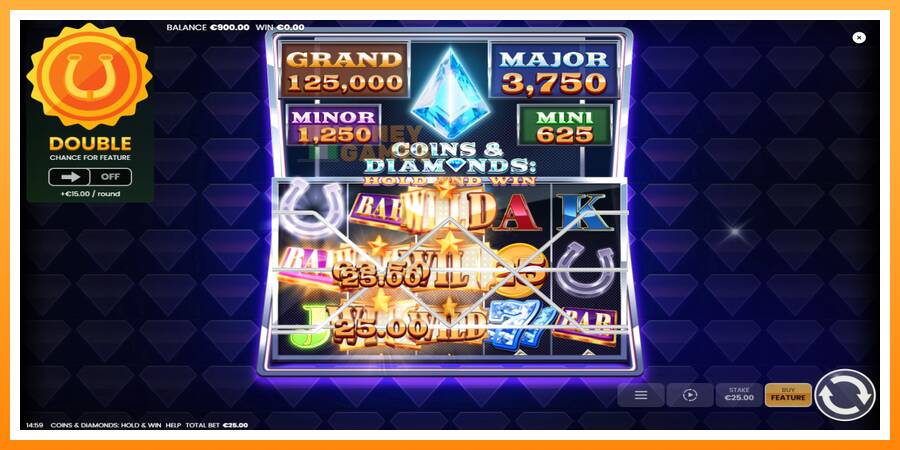 ลองสัมผัสเครื่องดูครับ Coins & Diamonds: Hold and Win, รูปภาพ 3: เล่นเพื่อเงิน