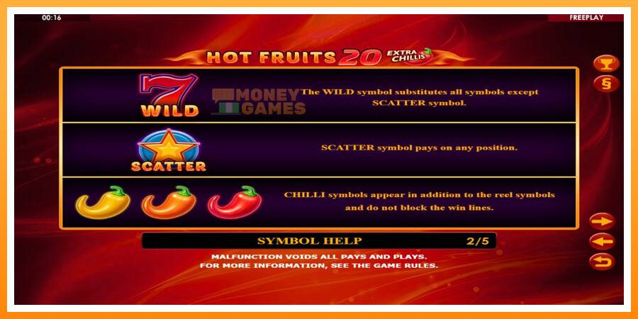 ลองสัมผัสเครื่องดูครับ Hot Fruits 20 Extra Chillis, รูปภาพ 5: เล่นเพื่อเงิน