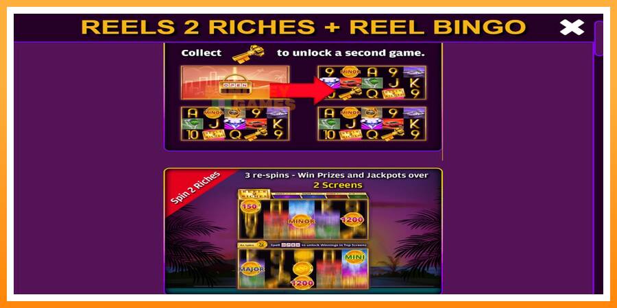 ลองสัมผัสเครื่องดูครับ Reels 2 Riches with Reel Bingo, รูปภาพ 4: เล่นเพื่อเงิน