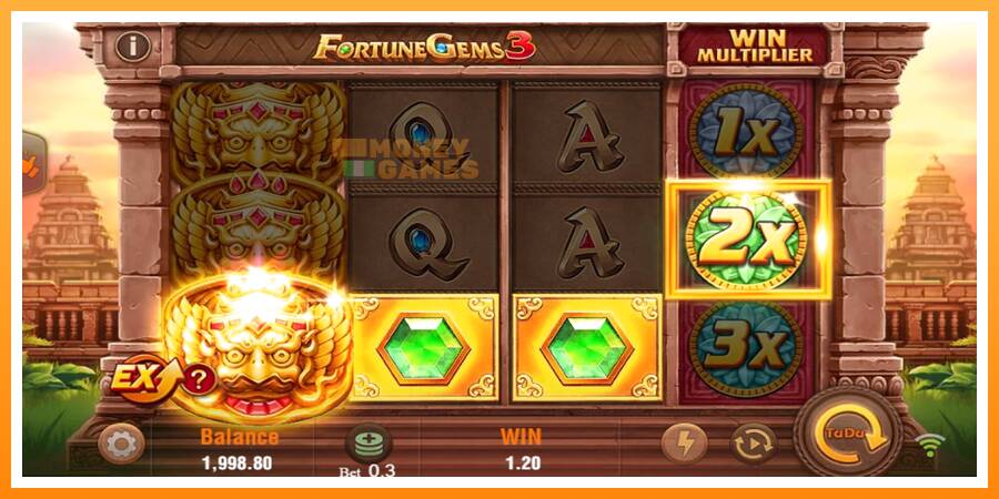 ลองสัมผัสเครื่องดูครับ Fortune Gems 3, รูปภาพ 3: เล่นเพื่อเงิน