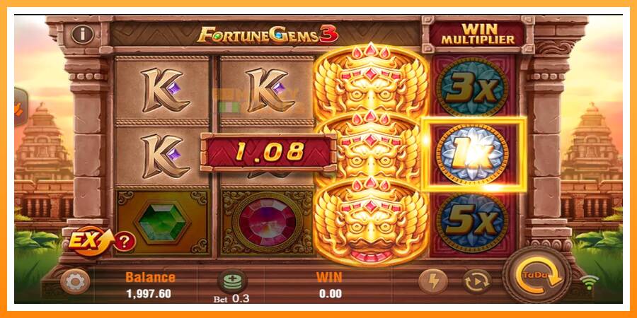 ลองสัมผัสเครื่องดูครับ Fortune Gems 3, รูปภาพ 4: เล่นเพื่อเงิน