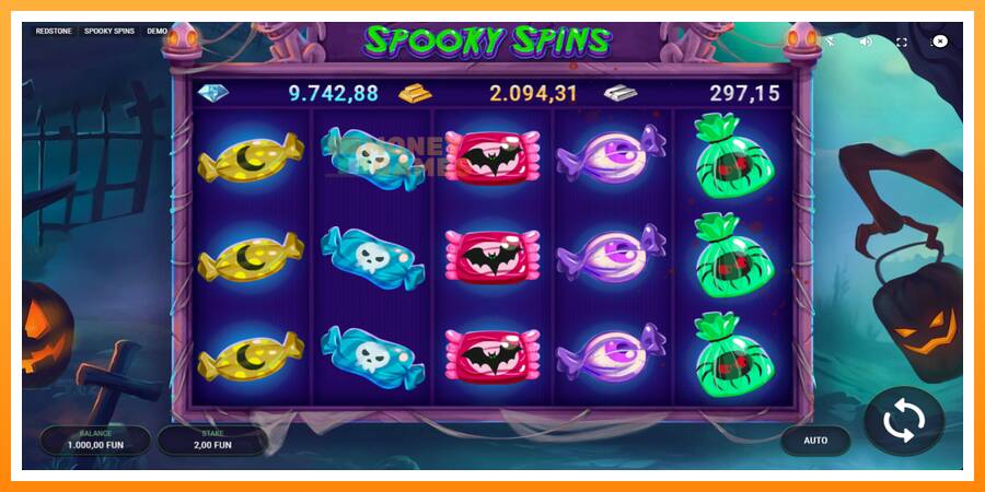 ลองสัมผัสเครื่องดูครับ Spooky Spins, รูปภาพ 2: เล่นเพื่อเงิน