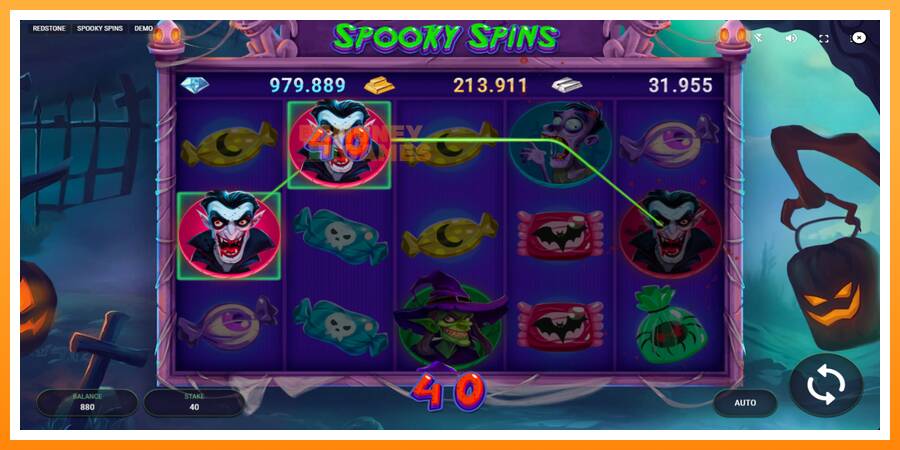 ลองสัมผัสเครื่องดูครับ Spooky Spins, รูปภาพ 3: เล่นเพื่อเงิน