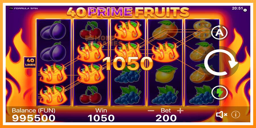 ลองสัมผัสเครื่องดูครับ 40 Prime Fruits, รูปภาพ 4: เล่นเพื่อเงิน