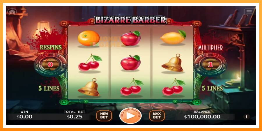 ลองสัมผัสเครื่องดูครับ Bizarre Barber, รูปภาพ 1: เล่นเพื่อเงิน