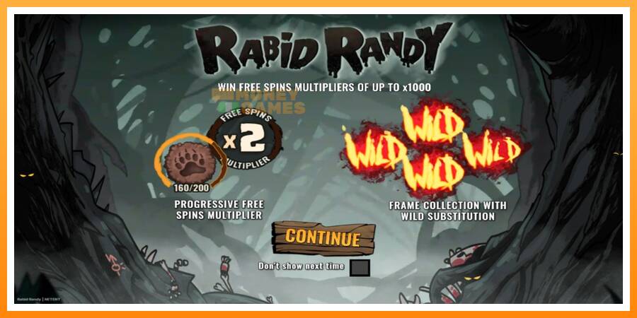 ลองสัมผัสเครื่องดูครับ Rabid Randy, รูปภาพ 1: เล่นเพื่อเงิน