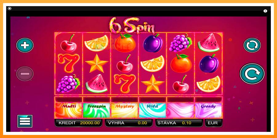 ลองสัมผัสเครื่องดูครับ 6 Spin, รูปภาพ 1: เล่นเพื่อเงิน