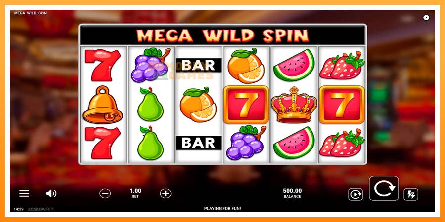 ลองสัมผัสเครื่องดูครับ Mega Wild Spin, รูปภาพ 1: เล่นเพื่อเงิน