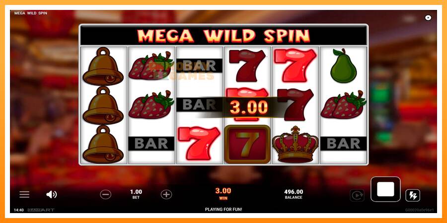 ลองสัมผัสเครื่องดูครับ Mega Wild Spin, รูปภาพ 2: เล่นเพื่อเงิน