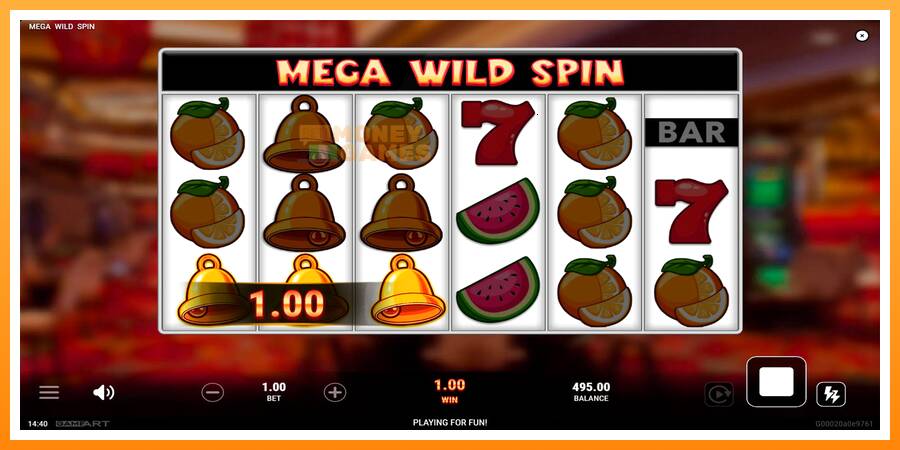 ลองสัมผัสเครื่องดูครับ Mega Wild Spin, รูปภาพ 4: เล่นเพื่อเงิน