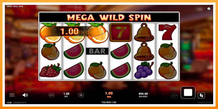 ลองสัมผัสเครื่องดูครับ Mega Wild Spin, รูปภาพ 5: เล่นเพื่อเงิน