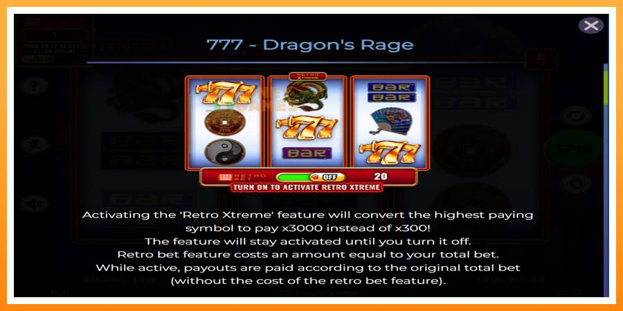 ลองสัมผัสเครื่องดูครับ 777 - Dragons Rage, รูปภาพ 4: เล่นเพื่อเงิน