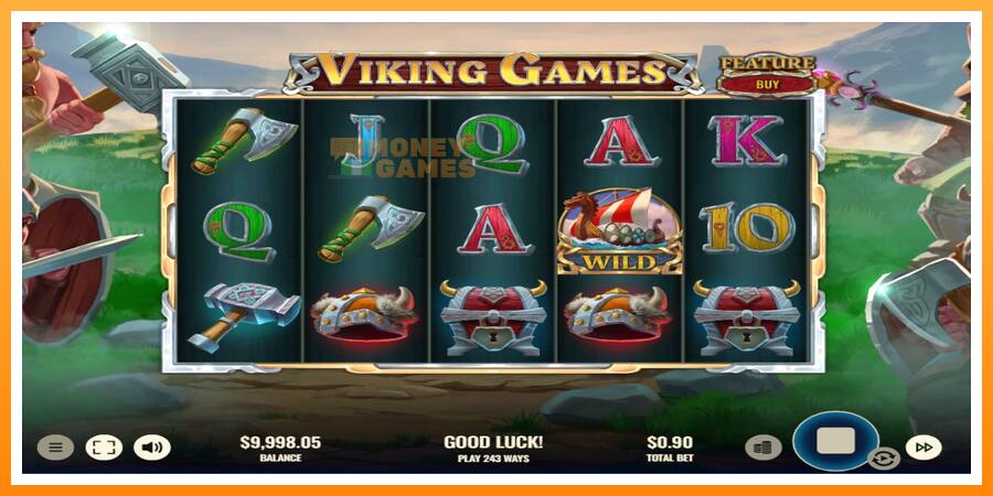 ลองสัมผัสเครื่องดูครับ Viking Games, รูปภาพ 2: เล่นเพื่อเงิน