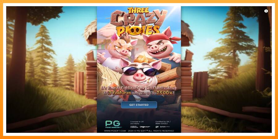 ลองสัมผัสเครื่องดูครับ Three Crazy Piggies, รูปภาพ 1: เล่นเพื่อเงิน