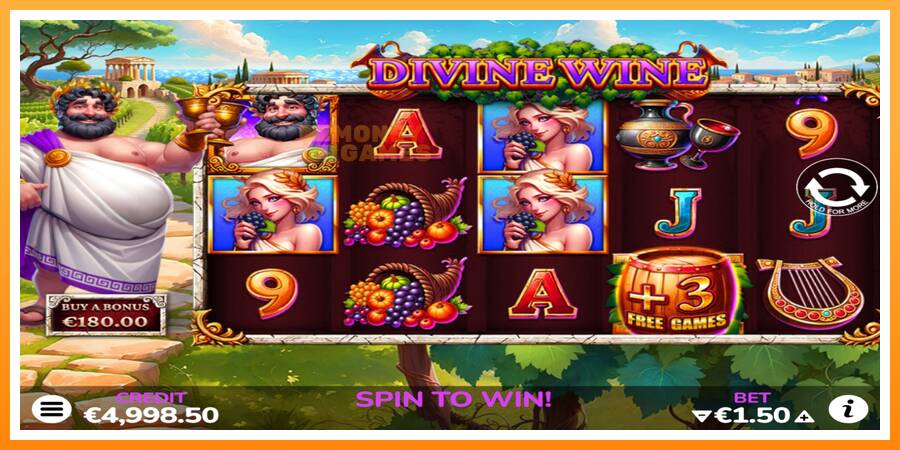 ลองสัมผัสเครื่องดูครับ Divine Wine, รูปภาพ 2: เล่นเพื่อเงิน