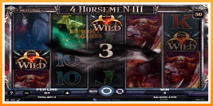 ลองสัมผัสเครื่องดูครับ 4 Horsemen III, รูปภาพ 3: เล่นเพื่อเงิน