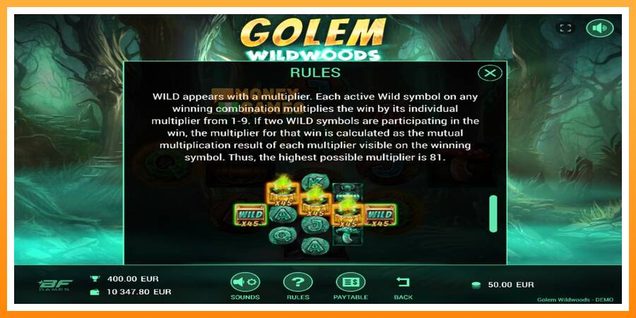 ลองสัมผัสเครื่องดูครับ Golem Wildwoods, รูปภาพ 5: เล่นเพื่อเงิน