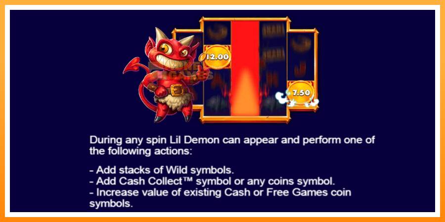 ลองสัมผัสเครื่องดูครับ Lil Demon Mega Cash Collect, รูปภาพ 5: เล่นเพื่อเงิน